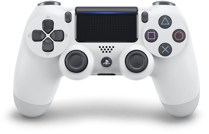 Sony DualShock 4 v2 Gamepad, Glacier White, PS4 in de groep HOME ELECTRONICS / Spelconsoles en accessoires / Sony PlayStation 4 bij TP E-commerce Nordic AB (C57949)