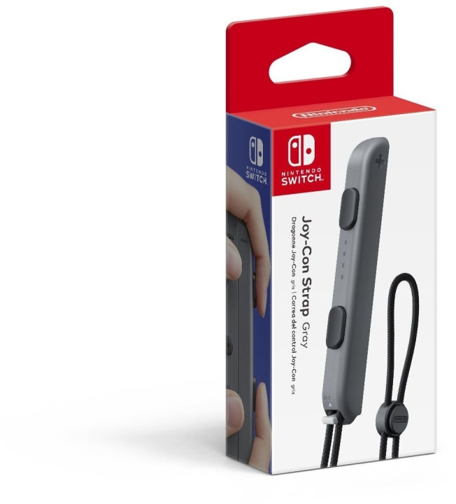 Nintendo Joy-Con Strap, grå, Switch in de groep HOME ELECTRONICS / Spelconsoles en accessoires / Nintendo Switch / Accessoires bij TP E-commerce Nordic AB (C57950)