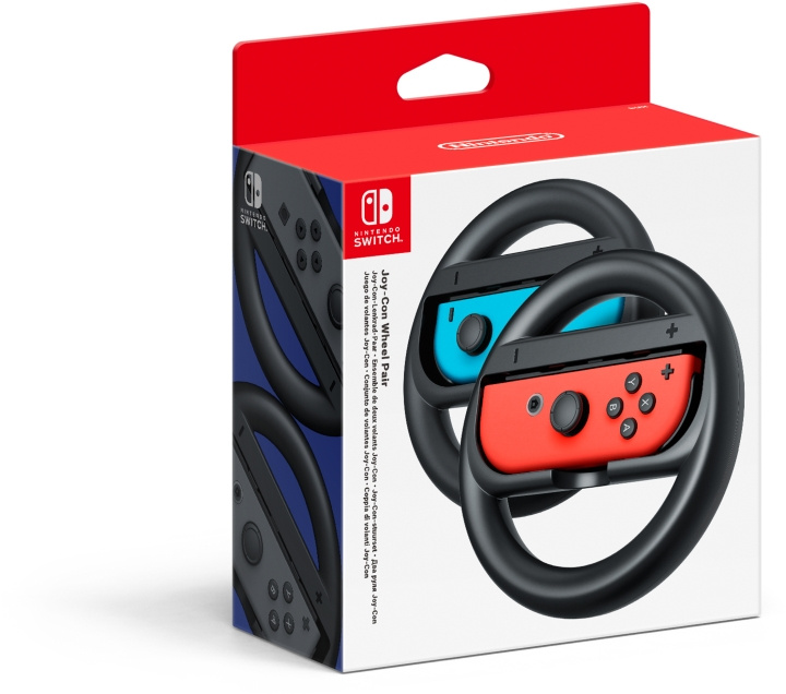 Nintendo Joy-Con Wheel Pair hjulramar, Switch in de groep HOME ELECTRONICS / Spelconsoles en accessoires / Nintendo Switch / Accessoires bij TP E-commerce Nordic AB (C57951)