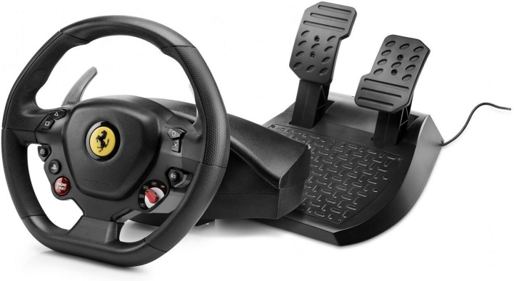Thrustmaster T80 Ferrari 488 GTB Rattkontroll PS4 / PS5 / PC in de groep HOME ELECTRONICS / Spelconsoles en accessoires / Sony PlayStation 4 / Accessoires bij TP E-commerce Nordic AB (C58003)