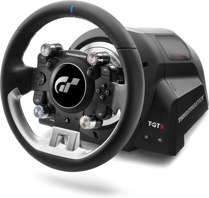 Thrustmaster T-GT II Rattkontroll, PS5 / PS4 / PC in de groep HOME ELECTRONICS / Spelconsoles en accessoires / Sony PlayStation 5 / Accessoires bij TP E-commerce Nordic AB (C58005)