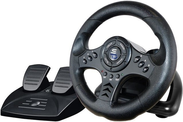 Subsonic Superdrive SV450 rattkontroll, PS4 / Xbox / Switch / PC in de groep HOME ELECTRONICS / Spelconsoles en accessoires / Sony PlayStation 4 / Accessoires bij TP E-commerce Nordic AB (C58012)
