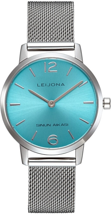 Leijona Loisto 5172-4689 armbandsur, 30 mm, ljus turkos in de groep SPORT, VRIJE TIJD & HOBBY / Accessoires / Klokken bij TP E-commerce Nordic AB (C58028)