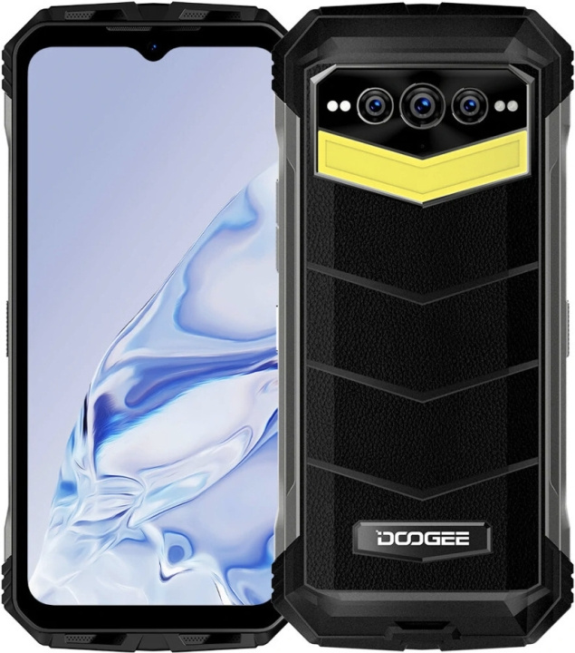 Doogee S100 Pro-telefon, 256/12 GB, svart in de groep SMARTPHONE & TABLETS / Mobiele telefoons & smartphones bij TP E-commerce Nordic AB (C58035)