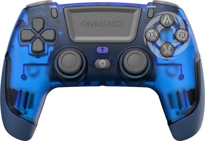 Oniverse Revolt trådlös handkontroll, Neptune Blue, PS4 in de groep HOME ELECTRONICS / Spelconsoles en accessoires / Sony PlayStation 4 / Accessoires bij TP E-commerce Nordic AB (C58077)