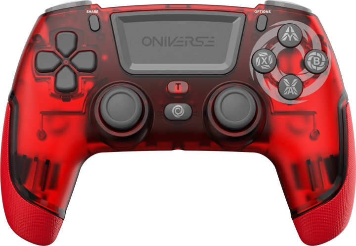 Oniverse Revolt trådlös handkontroll, Mars Red, PS4 in de groep HOME ELECTRONICS / Spelconsoles en accessoires / Sony PlayStation 4 / Accessoires bij TP E-commerce Nordic AB (C58079)