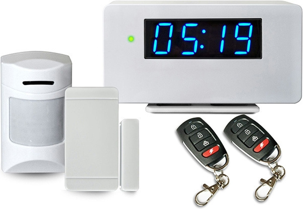SimPal G212-V2 GSM-larmenhet och bordsklocka in de groep HUISHOUDEN & TUIN / Smart home / Slimme huissystemen bij TP E-commerce Nordic AB (C58197)