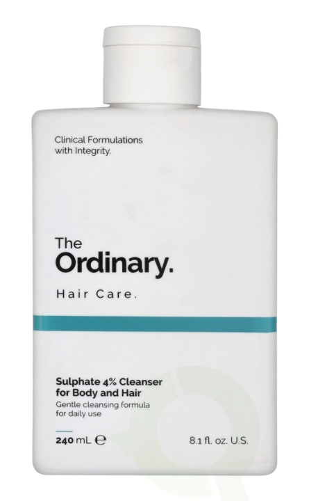 The Ordinary 4% Sulphate Cleanser 240 ml For Body And Hair in de groep BEAUTY & HEALTH / Makeup / Make-up verwijderen bij TP E-commerce Nordic AB (C58229)