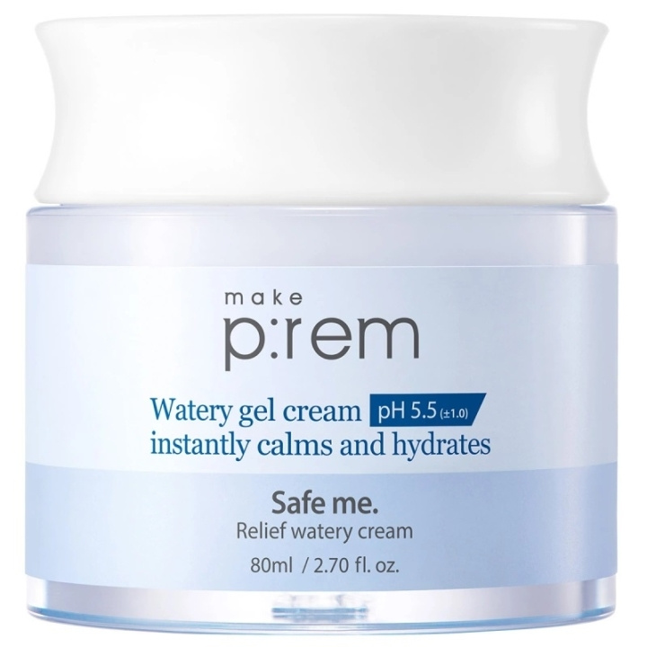 Make P:rem Safe Me. Relief Watery Cream 80ml in de groep BEAUTY & HEALTH / Huidsverzorging / Gezicht / Gezichtscrèmes bij TP E-commerce Nordic AB (C58338)