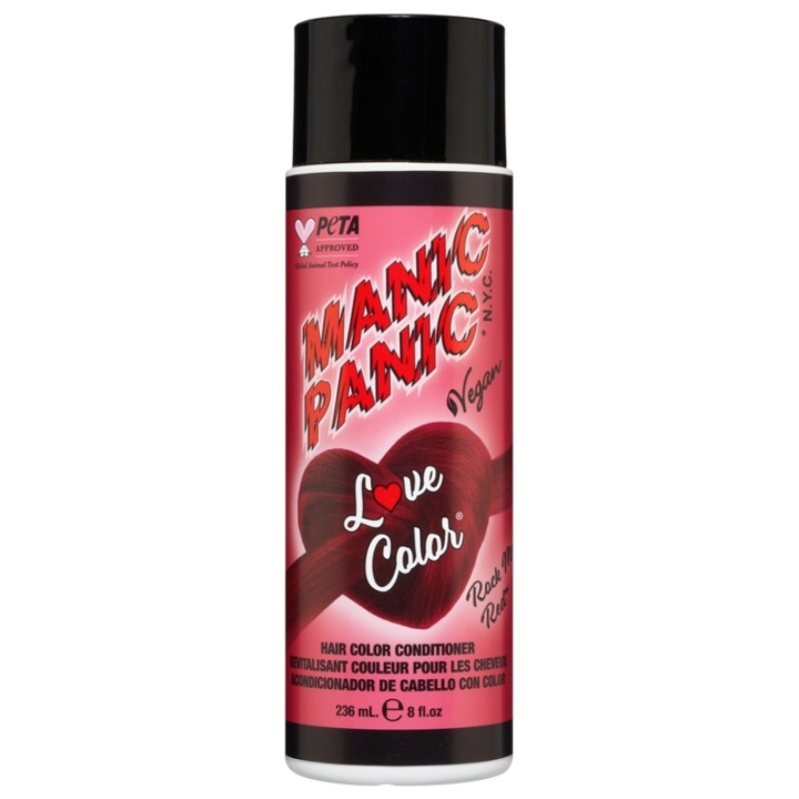 Manic Panic Love Color® Hair Color Depositing Conditioner Rock Me Red 236ml in de groep BEAUTY & HEALTH / Haar & Styling / Haarverzorging / Conditioner bij TP E-commerce Nordic AB (C58346)