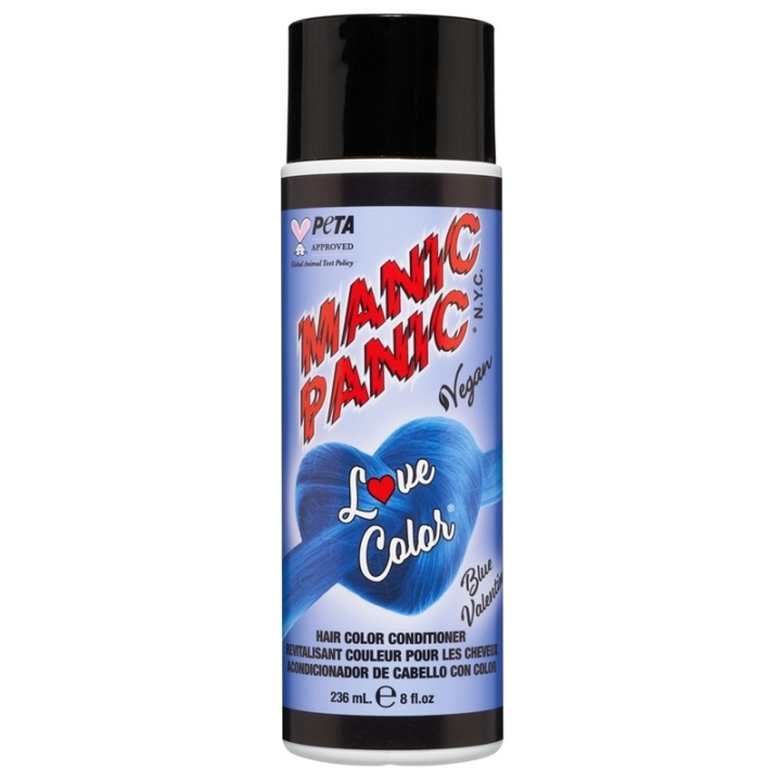Manic Panic Love Color® Hair Color Depositing Conditioner Blue Valentine 236ml in de groep BEAUTY & HEALTH / Haar & Styling / Haarverzorging / Conditioner bij TP E-commerce Nordic AB (C58347)