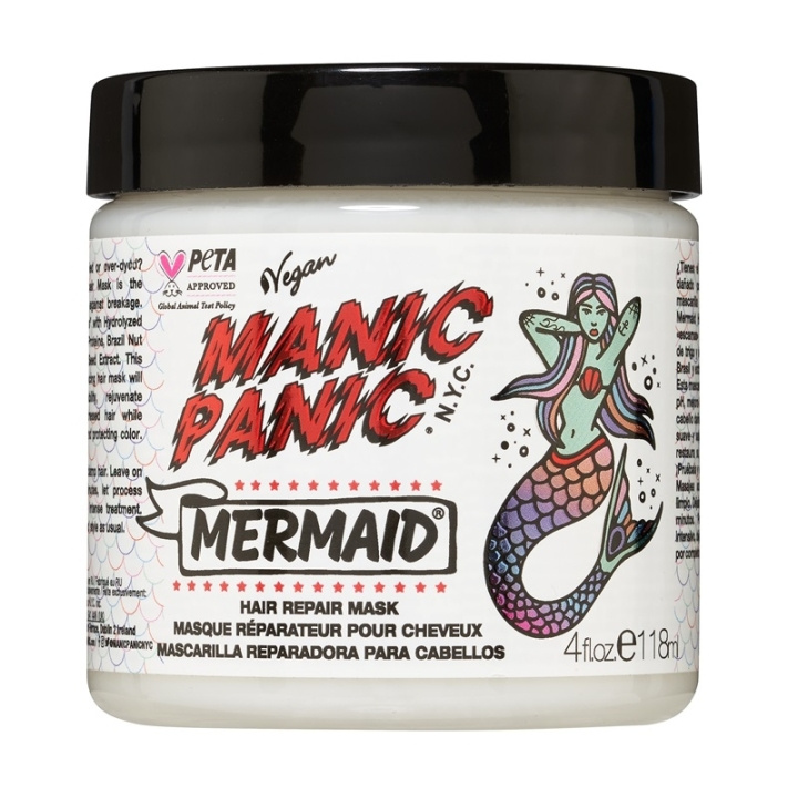 Manic Panic Mermaid Hair Repair Mask 118ml in de groep BEAUTY & HEALTH / Haar & Styling / Haarverzorging / Haarmasker bij TP E-commerce Nordic AB (C58349)
