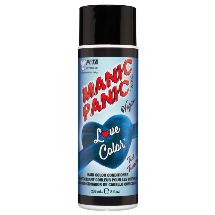 Manic Panic Love Color® Hair Color Depositing Conditioner Teal Temptress 236ml in de groep BEAUTY & HEALTH / Haar & Styling / Haarverzorging / Conditioner bij TP E-commerce Nordic AB (C58350)