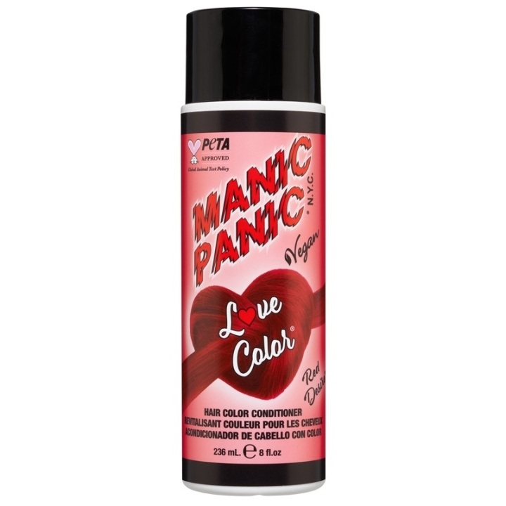Manic Panic Love Color® Hair Color Depositing Conditioner Red Desire 236ml in de groep BEAUTY & HEALTH / Haar & Styling / Haarverzorging / Conditioner bij TP E-commerce Nordic AB (C58351)