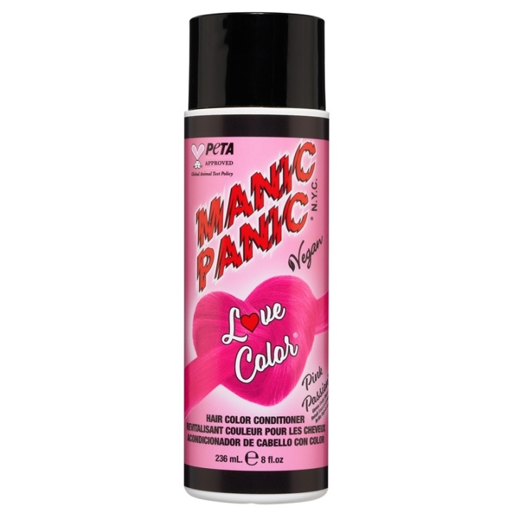Manic Panic Love Color® Hair Color Depositing Conditioner Pink Passion 236ml in de groep BEAUTY & HEALTH / Haar & Styling / Haarverzorging / Conditioner bij TP E-commerce Nordic AB (C58352)