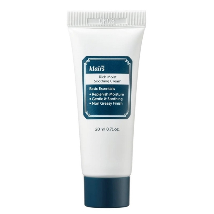 Klairs Rich Moist Soothing Cream 20ml in de groep BEAUTY & HEALTH / Huidsverzorging / Gezicht / Dagcrème bij TP E-commerce Nordic AB (C58408)