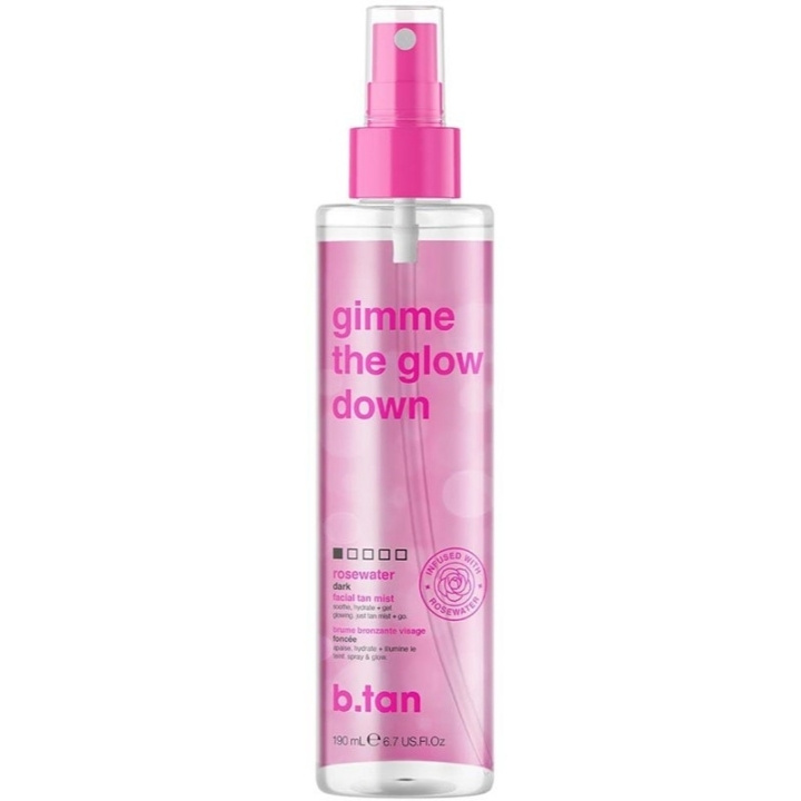 b.tan Gimme The Glow Down Facial Tan Mist 190ml in de groep BEAUTY & HEALTH / Huidsverzorging / Zonnebank / Bruin zonder zon bij TP E-commerce Nordic AB (C58418)