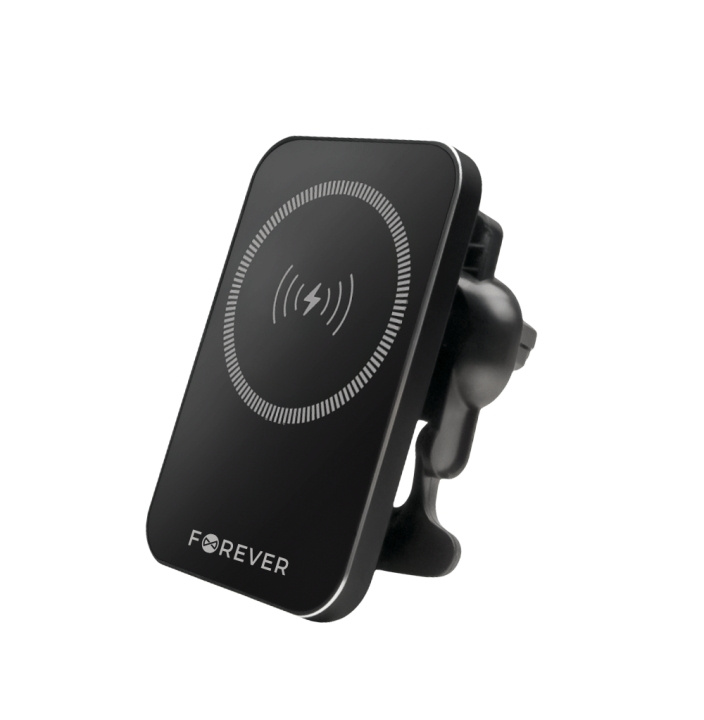 Forever MACH-100 - Autohouder met draadloos opladen voor smartphones, 15W, zwart in de groep AUTO / Autohouder / Autohouder Smartphone bij TP E-commerce Nordic AB (C58434)