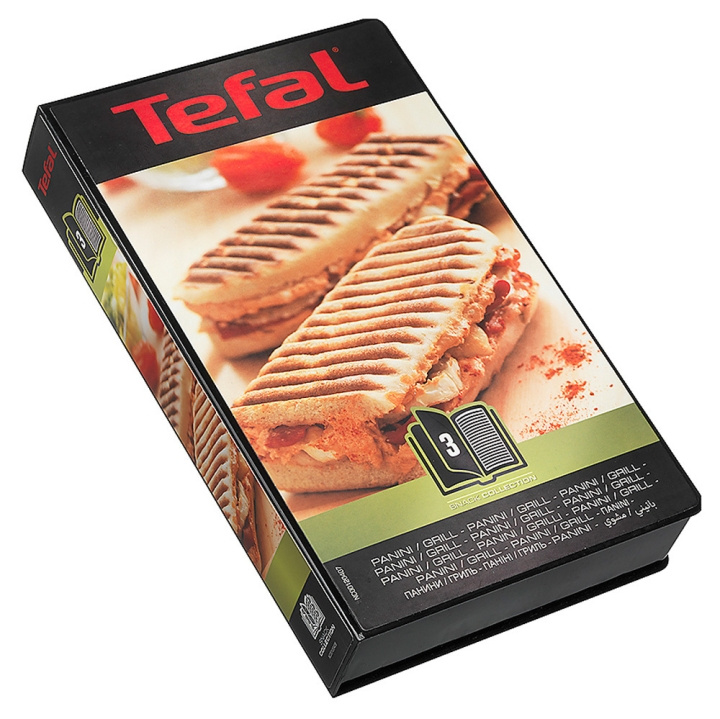 Tefal Snack Collection bakplåtar: 3 Paninis in de groep HUISHOUDEN & TUIN / Keukengerei / Bakaccessoires bij TP E-commerce Nordic AB (C58464)