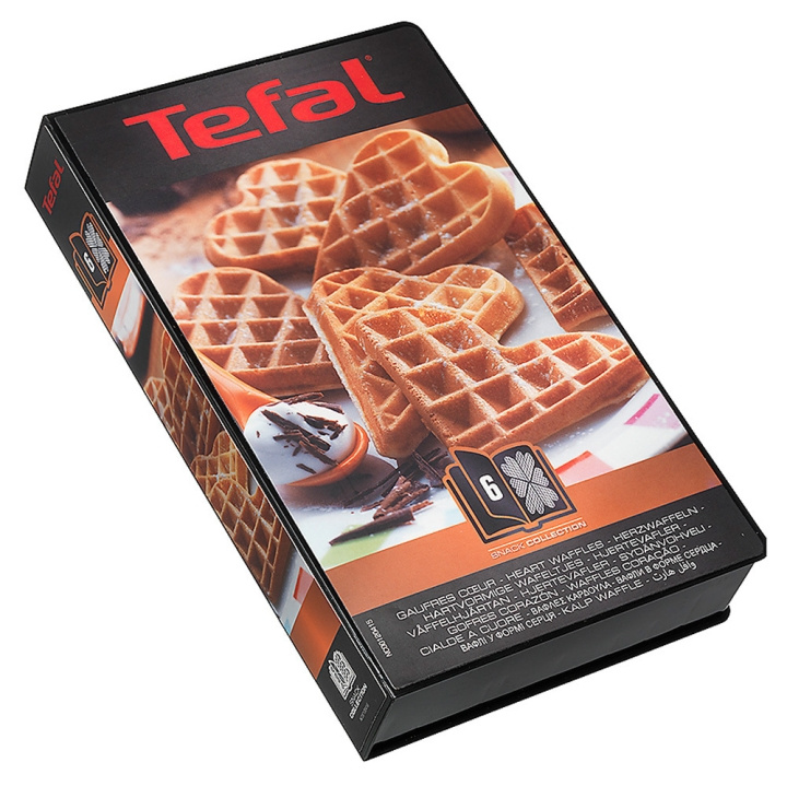 Tefal Snack Collection bakplåtar: 6 Hjärtvåfflor in de groep HUISHOUDEN & TUIN / Keukengerei / Bakaccessoires bij TP E-commerce Nordic AB (C58465)