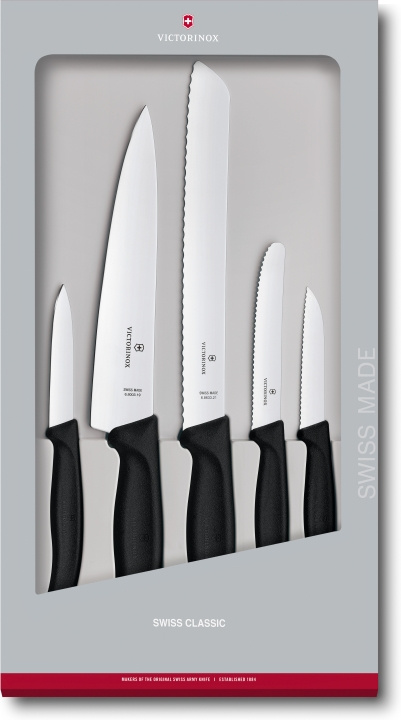 Victorinox Swiss Classic knivset, 5 delar in de groep HUISHOUDEN & TUIN / Keukengerei / Keukenmessen & accessoires bij TP E-commerce Nordic AB (C58482)