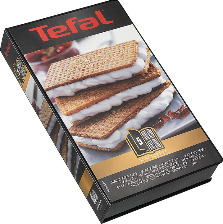 Tefal Snack Collection bakplåtspapper: 5 wafer biscuits in de groep HUISHOUDEN & TUIN / Keukengerei / Bakaccessoires bij TP E-commerce Nordic AB (C58498)
