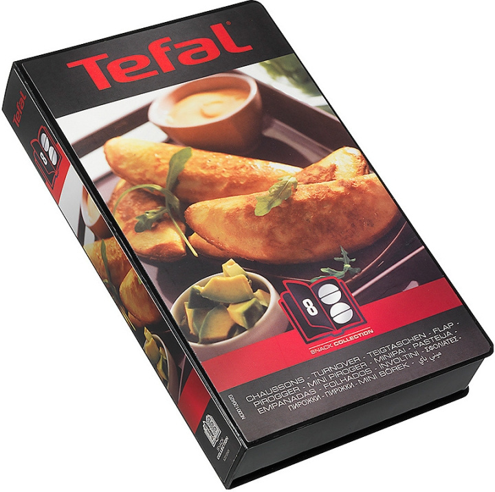 Tefal Snack Collection bakplåtar: 8 piroger in de groep HUISHOUDEN & TUIN / Keukengerei / Bakaccessoires bij TP E-commerce Nordic AB (C58500)