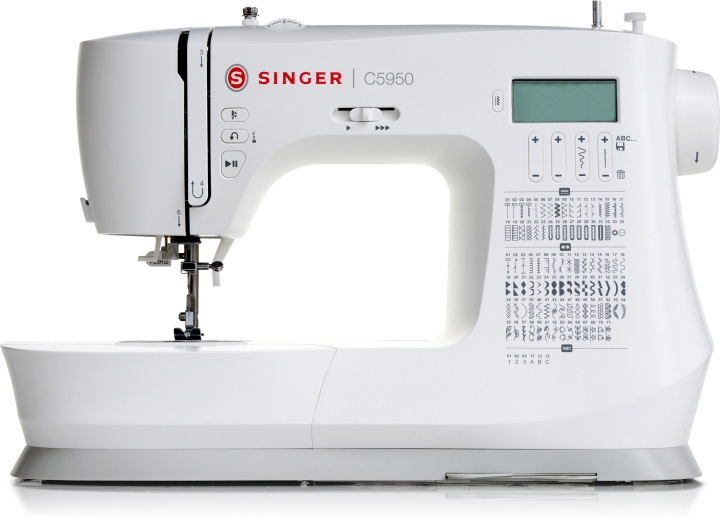 Singer C5955 symaskin in de groep HUISHOUDEN & TUIN / Huishoudelijke apparaten / Naaimachine & Accessoires / Naaimachines bij TP E-commerce Nordic AB (C58536)