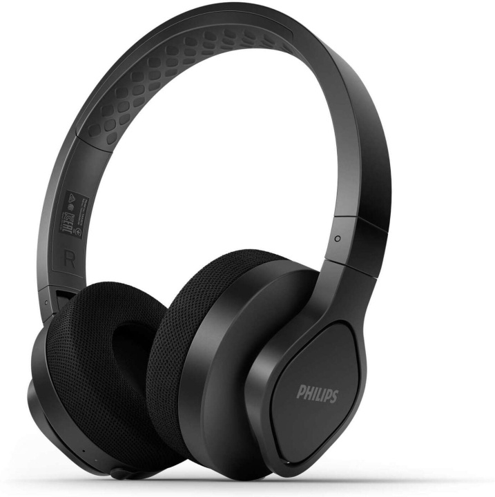 Philips A4216 - wireless sports headphones, black in de groep HOME ELECTRONICS / Audio & Beeld / Koptelefoon & Accessoires / Koptelefoon bij TP E-commerce Nordic AB (C58853)