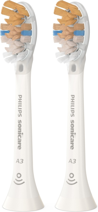 Philips A3 Premium All-in-One - Brush head, white, 2 pcs in de groep BEAUTY & HEALTH / Mondverzorging / Elektrische tandenborstelaccessoires bij TP E-commerce Nordic AB (C58859)