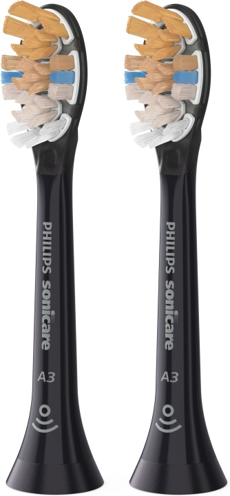 Philips A3 Premium All-in-One - Brush head, black, 2 pcs in de groep BEAUTY & HEALTH / Mondverzorging / Elektrische tandenborstelaccessoires bij TP E-commerce Nordic AB (C58860)