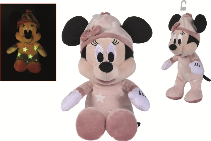 Disney Sleep Well Mimmi Pigg - lyser i mörkret, 25 cm in de groep SPEELGOED, KINDER- & BABYPRODUCTEN / Babyspeelgoed / Knuffels bij TP E-commerce Nordic AB (C58877)