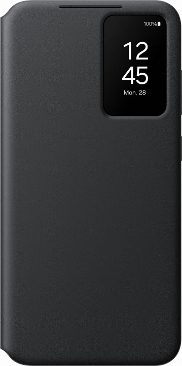 Samsung Galaxy S24+ Clear View plånboksfodral, svart in de groep SMARTPHONE & TABLETS / Mobielbescherming / Samsung bij TP E-commerce Nordic AB (C58911)