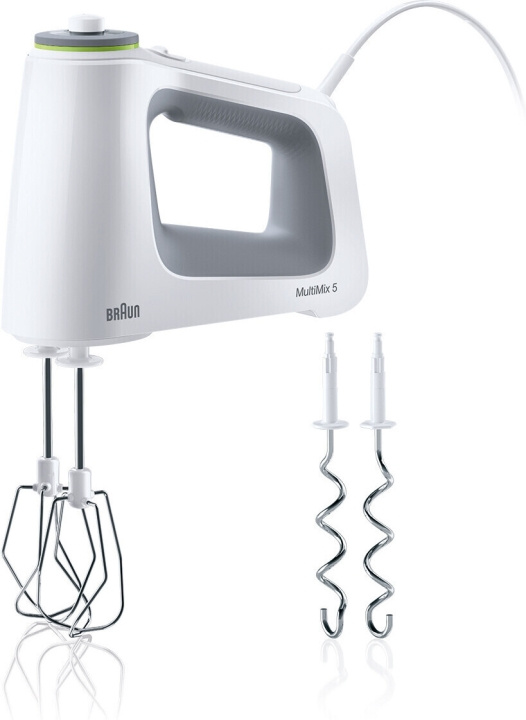 Braun HM5000WH MultiMix 5 electric mixer in de groep HUISHOUDEN & TUIN / Huishoudelijke apparaten / Keukentools & -apparatuur / Mixers bij TP E-commerce Nordic AB (C58913)
