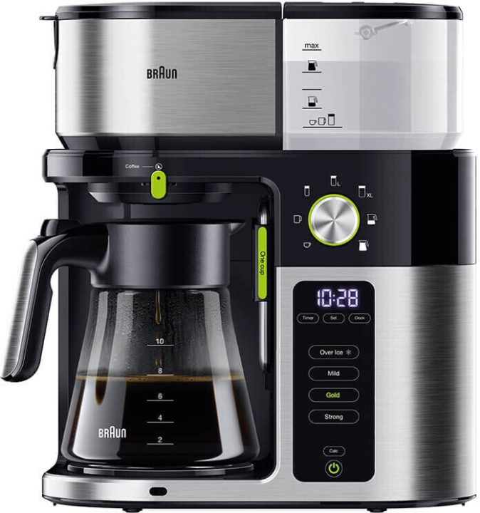 Braun KF9050BK MultiServe coffee maker in de groep HUISHOUDEN & TUIN / Huishoudelijke apparaten / Koffiezetapparaten en accessoires / Koffiezetapparaten bij TP E-commerce Nordic AB (C58914)