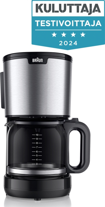 Braun KF1500BK PurShine coffee maker in de groep HUISHOUDEN & TUIN / Huishoudelijke apparaten / Koffiezetapparaten en accessoires / Koffiezetapparaten bij TP E-commerce Nordic AB (C58919)