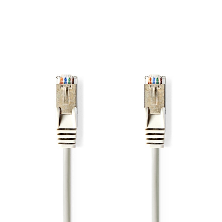 Nedis CAT5e Netwerkkabel | SF/UTP | RJ45 Male | RJ45 Male | 1.50 m | Rond | PVC | Grijs | Label in de groep COMPUTERS & RANDAPPARATUUR / Computerkabels / Netwerkkabels / Cat5e bij TP E-commerce Nordic AB (C58992)