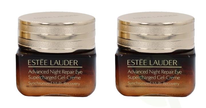 Estee Lauder E.Lauder Advanced Night Repair Eye Supercharge Gel-Creme Duo 30 ml 2x15ml in de groep BEAUTY & HEALTH / Huidsverzorging / Gezicht / Gezichtscrèmes bij TP E-commerce Nordic AB (C59034)
