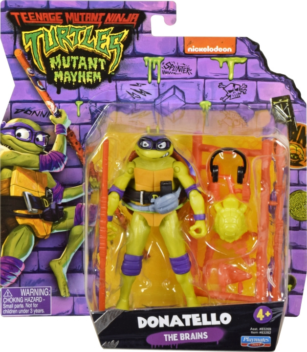 Teenage Mutant Ninja Turtles: Mutant Mayhem Donatello Figur in de groep SPEELGOED, KINDER- & BABYPRODUCTEN / Speelgoed / Figuren & miniaturen bij TP E-commerce Nordic AB (C59134)