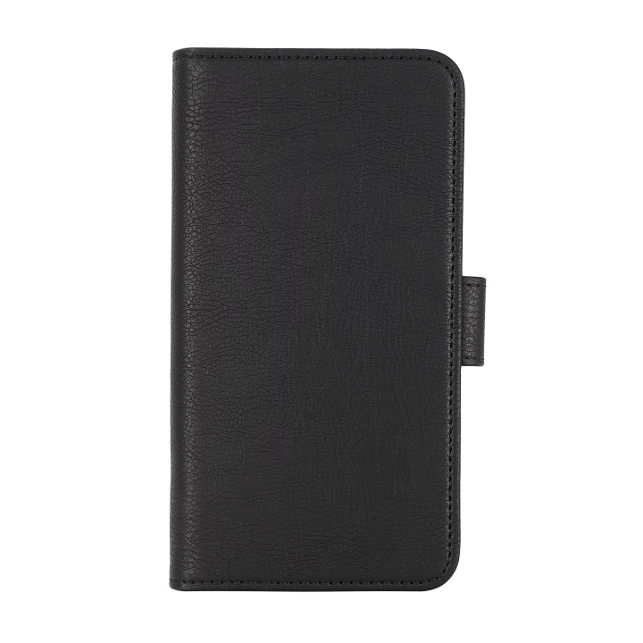 Essentials Samsung Galaxy S23 PU wallet, detachable, black in de groep SMARTPHONE & TABLETS / Mobielbescherming / Samsung bij TP E-commerce Nordic AB (C59198)