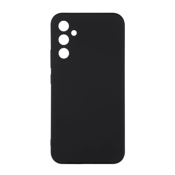 Essentials Samsung Galaxy A34 5G silicone back cover, black in de groep SMARTPHONE & TABLETS / Mobielbescherming / Samsung bij TP E-commerce Nordic AB (C59202)