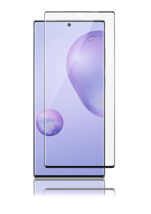 panzer Samsung Galaxy Note 20, Curved Glass, Black in de groep SMARTPHONE & TABLETS / Mobielbescherming / Samsung bij TP E-commerce Nordic AB (C59482)