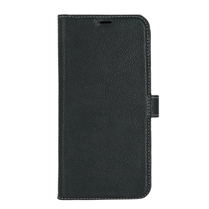 Essentials iPhone 14 Pro Max Leather wallet,detach,Green in de groep SMARTPHONE & TABLETS / Mobielbescherming / Apple / iPhone 14 bij TP E-commerce Nordic AB (C59508)