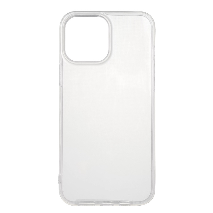 Essentials iPhone 14 Pro Max recycled TPU cover, transparent in de groep SMARTPHONE & TABLETS / Mobielbescherming / Apple / iPhone 14 bij TP E-commerce Nordic AB (C59526)