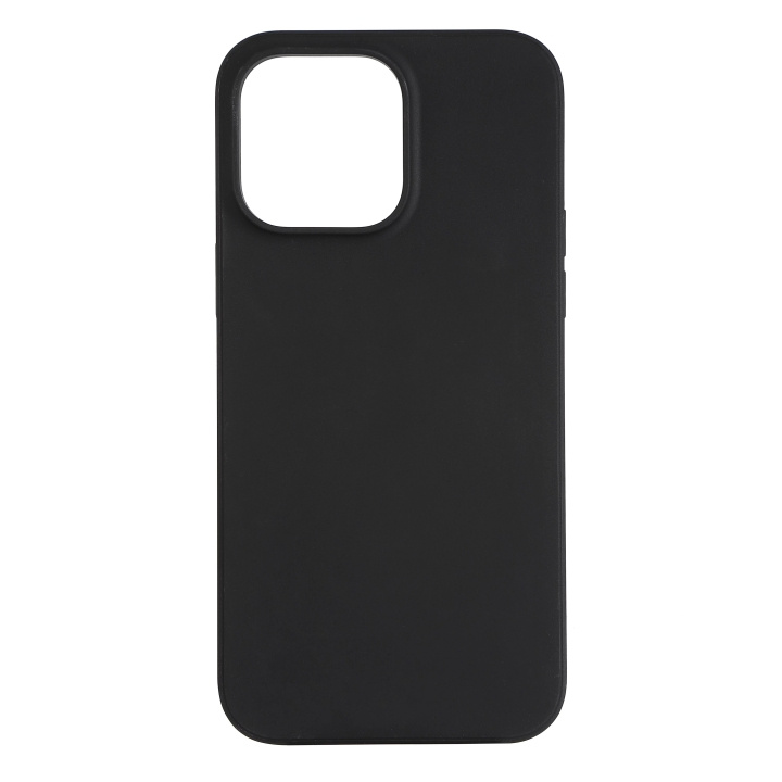 Essentials iPhone 14 Pro Max recycled TPU cover, black in de groep SMARTPHONE & TABLETS / Mobielbescherming / Apple / iPhone 14 bij TP E-commerce Nordic AB (C59527)