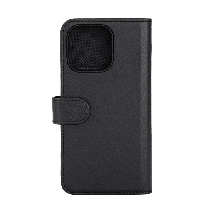 DELTACO Wallet case, 2-in-1, iPhone 15 Pro Max, magnetic cover,black in de groep SMARTPHONE & TABLETS / Mobielbescherming / Apple / iPhone 15 bij TP E-commerce Nordic AB (C59538)