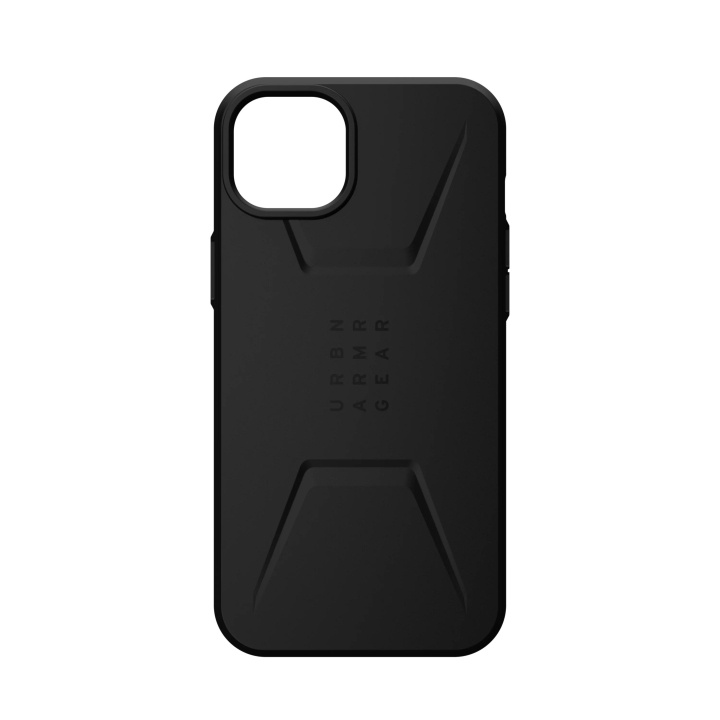 Urban Armor Gear iPhone 14 Plus Civilian Magsafe - Black in de groep SMARTPHONE & TABLETS / Mobielbescherming / Apple / iPhone 14 bij TP E-commerce Nordic AB (C59625)