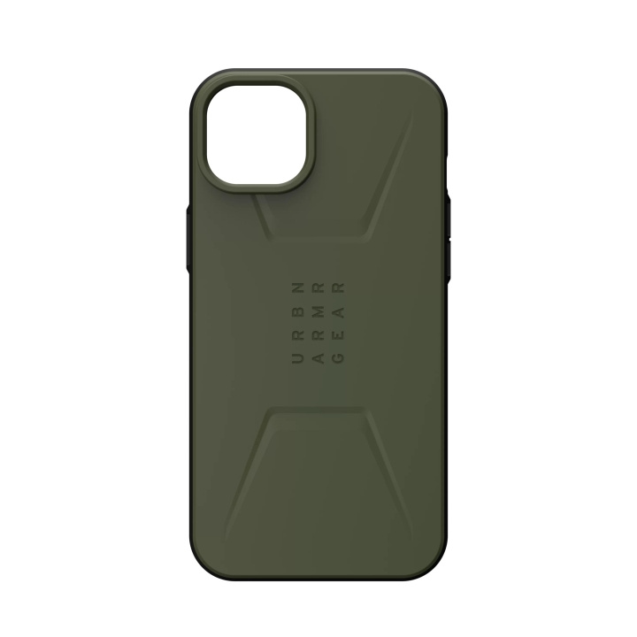 Urban Armor Gear iPhone 14 Plus Civilian Magsafe - Olive in de groep SMARTPHONE & TABLETS / Mobielbescherming / Apple / iPhone 14 bij TP E-commerce Nordic AB (C59627)