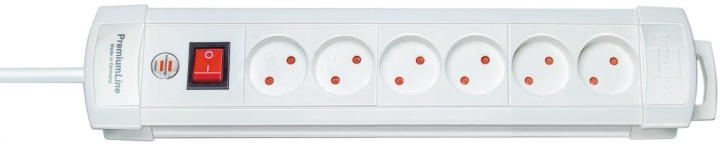 Brennenstuhl 6 way Extension Socket, 3m, White in de groep HUISHOUDEN & TUIN / Elektriciteit & Verlichting / Stekkerblokken bij TP E-commerce Nordic AB (C59872)