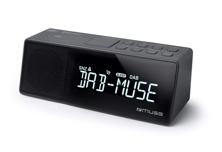 MUSE M-172 DBT Clock radio DAB+ FM BT Dual alarm NFC in de groep HOME ELECTRONICS / Audio & Beeld / Thuisbioscoop, Hifi en Draagbaar / Radio & Wekkers / Draadloze audiozender bij TP E-commerce Nordic AB (C59937)